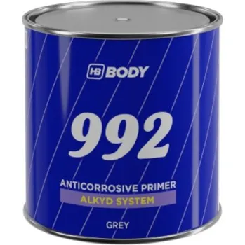 barva na kov HB BODY 992 1k antikorozní základ šedý 1Kg