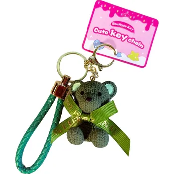 Cd Přívěsek medvídek - různé barvy Barva: Zelená