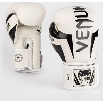 Boxerské rukavice Boxerské rukavice Venum Elite - White/Black Velikost: 16oz