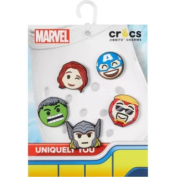 Chlapecké tenisky Crocs Jibbitz™ Marvel Avengers Emojis 5 Pack pin 10010006 NEPLATÍ