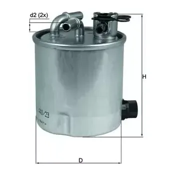 Palivový filtr KNECHT Palivový filtr KNC KL 440/23