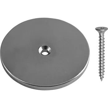 Dekorativní magnet Connex Neodymový magnet s otvorem, 14 kg, ø 16 × 4,5 mm, 1 ks DY7100033