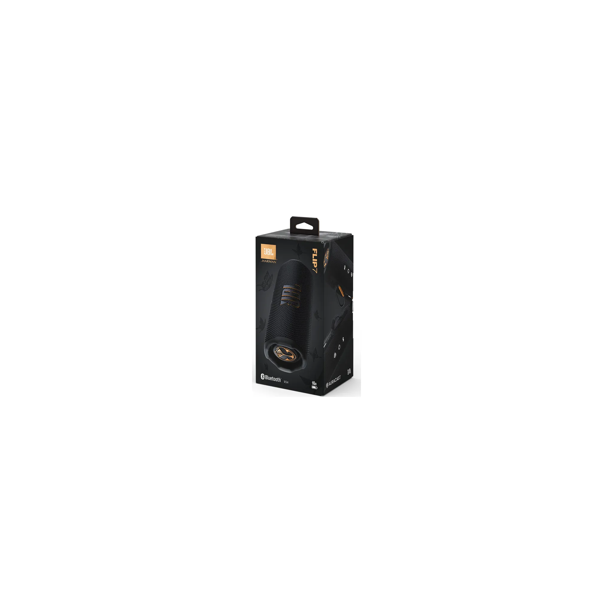 Fotografie 12 - Bluetooth reproduktor JBL Flip 7 černý/zlatý Tomorrowland