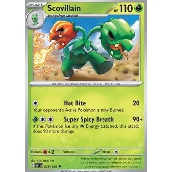 Karetní hra Pokémon SV1en 029/198 Scovillain - Scarlet & Violet Stav: Near Mint, Verze: REVERSE HOLO