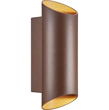 Venkovní osvětlení Kama Lights® LED nástěnné svítidlo 24V NICO ROUND 8W IP54 Barva: Černá, CCT: DualWhite 2000 - 6000K Barva: Rezavá