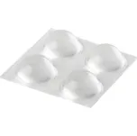 Walteco Tlumič nárazu, průměr 16x7,9mm, samolepící, transparentní, 4 ks