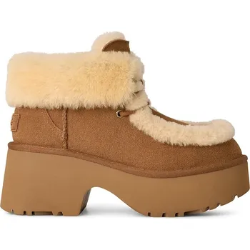 Dámské kozačky Semišové boty UGG Esmee Lace Up, 39, hnědá, 82X