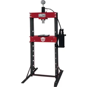 dílenský stroj ROOKS Lis hydraulický dvoupístový 20 t s manometrem