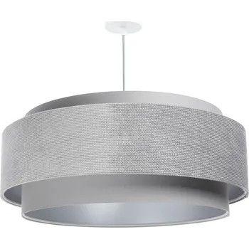 BPS koncept Závěsné svítidlo DOBLO šedé, 1xE27, ø 60 cm