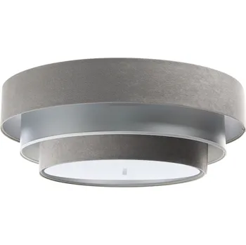 BPS koncept Stropní svítidlo TRINITY šedé, 2xE27, ø 60 cm