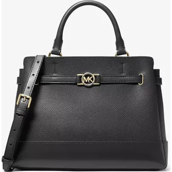 MICHAEL KORS dámská velká, kožená kabelka Reed černá s popruhem