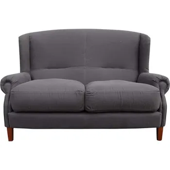 Pohovka Solenzara Sametová pohovka Francis Two Seater - NC-712 Vyberte si ze sametů: TJ-003 Krémová, Povrchová úprava nohou: Graywash L.Oak P815A