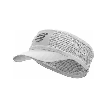 Běžecké oblečení COMPRESSPORT SPIDERWEB HEADBAND ON/OFF white Bílá běžecký kšilt + DÁREK DLE VÝBĚRU!