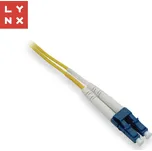 LYNX duplexní patch kabel SM, OS2, LC/LC, 9/125µm, 10m