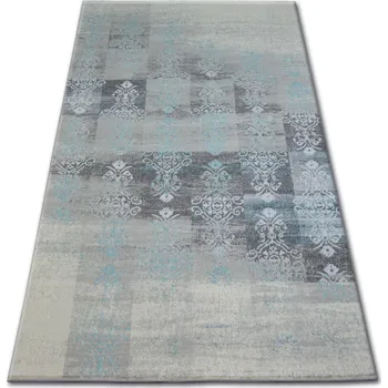 Koberec Kusový koberec AKRYLOVÝ PATARA 0146 L.Sand/Tyrkysový, velikost 80x150