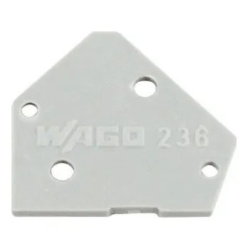 WAGO 236-100 bočnice pro 236 šedá