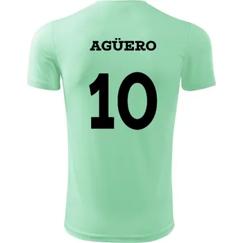 Dres Aguero - Barva: mátová, Velikost S