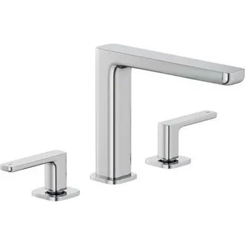 Kludi Renon Umyvadlová baterie s výpustí Push-Open, 3-otvorová instalace, chrom