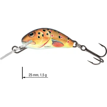 Umělá nástraha Wobler Hornet SALMO 2,5 cm - Color: TROUT