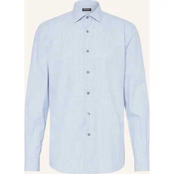 Pánská košile Zegna Pánská Košile Regular Fit, tmavě modrá, 40