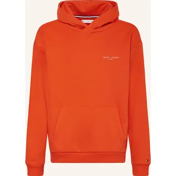 Dámská mikina Tommy Hilfiger Dětská Mikina S Kapucí, červená, 152