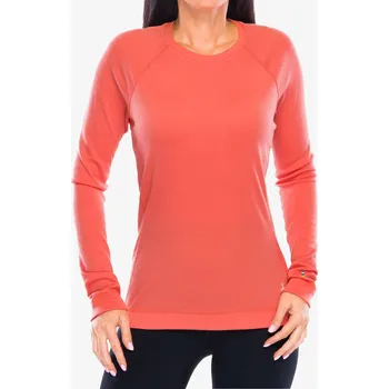 Dámská móda Dámská funkční mikina Smartwool Merino 250 Baselayer Crew - coral reef