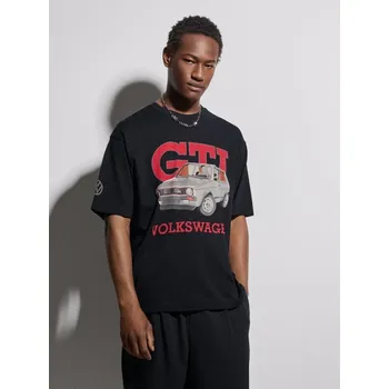 Pánské tričko Tričko s potiskem Volkswagen GTI - S - House - černá - 149GG-99X