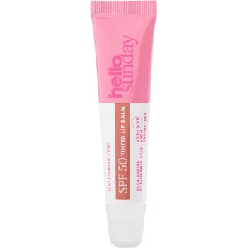 Péče o rty hello sunday the mauve one tinted lip balm tónovací balzám na rty SPF 50 15 ml