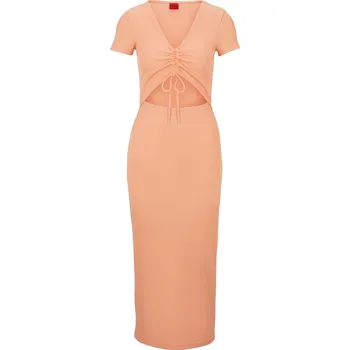 Dámské oblečení Šaty Hugo Pastel Orange 1162838 16 (XXL)