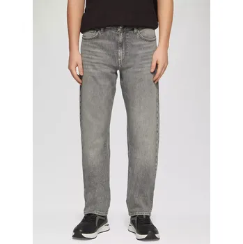 Pánské oblečení Q/S s.Oliver pánské regular fit džíny Pete šedé Velikost: 34/32