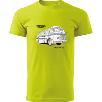 Pánské oblečení Karosa-Škoda 706 RTO Limetková XL