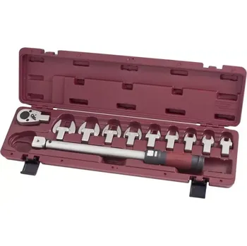 Klíč Momentový klíč 1/2' 40-200Nm / 24 zubů s vidlicovými nástavci ergokraft 11ks KRAFTWERK (KRAF-KR-3235GK1)