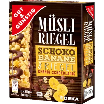 G&G Müsli tyčinky s čokoládou a banánem 8x25g