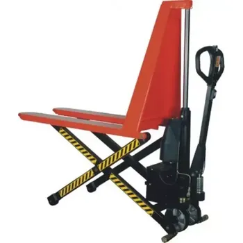 Plošinový vozík Vysokozdvižný paletovací vozík s elektrozdvihem Mevatec - nosnost 1 000 kg (MEV3457)