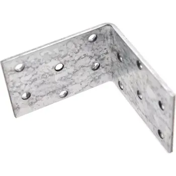 Tesařské kování plech spojovací, 60x60x40x2,5mm, 90°, pozinkovaný (BGS1080946)