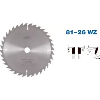 Pilový kotouč Pilový kotouč s SK pr. 160 x 2,5/1,6 x 20 - 16 WZ, typ 22 5381-26 (PI22538126WZ160)