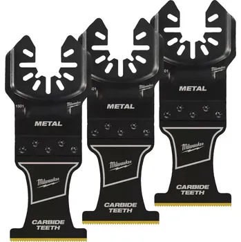 Pilový plátek Tvrdokovové ponorné nože Milwaukee 35 mm na kov OPEN-LOK (3 ks) 48851503 (MI48851503)