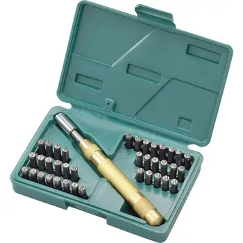 Raznice Razidla, čísla a písmena, 4 mm Bernardo (Sada 38 dílů) (BER461025)