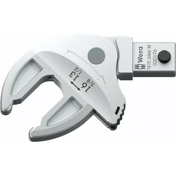 Wera 020176 Nástavec mom. klíče - samonastavitelný klíč Joker M 13 ÷ 16 mm s ráčnovou funkcí. Typ 7870, Forma B (9 x 12 mm) (W05020176001)