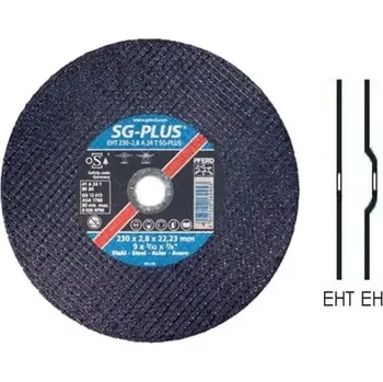 Řezný kotouč Řezací kotouč EHT 115-1,0 A 60 T SGP/22,23. PFERD – SG PLUS (PF4007220538043)