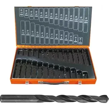 Vrták Vrták HSS-R 1 - 13 mm DIN 338. Sada Projahn ECO 220 ks (DATPJ60700)