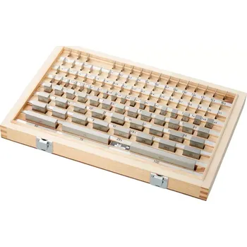 Sada paralelních koncovýc h měrek, ocel, přesnost 2 , 103 ks FORTIS