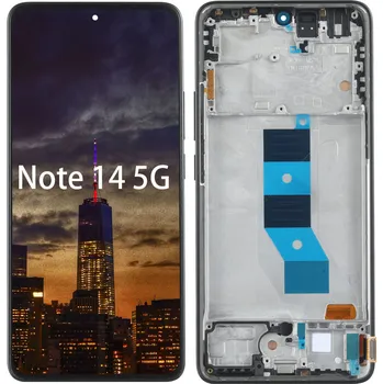 LCD displej pro Xiaomi Redmi Note 14 5G s rámem