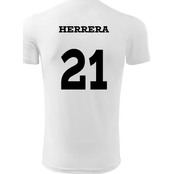 Dětský fotbalový dres Herrera - Barva: bílá, Velikost 12let