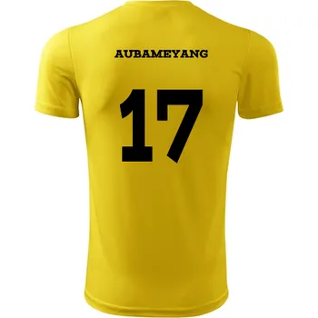 Dětský fotbalový dres Aubameyang - Barva: žlutá, Velikost 8let