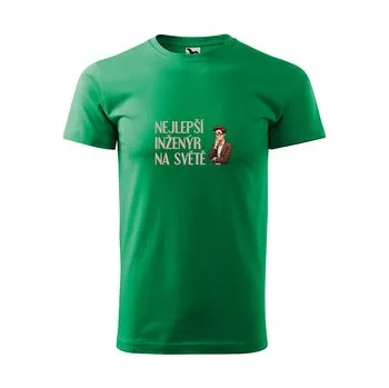 Pánská móda Tričko s potiskem Nejlepší inženýr na světě: zelené 4XL
