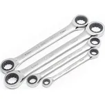 4 ks. Sada metrických ráčnových klíčů s dvojitým r (SATAST46135U)