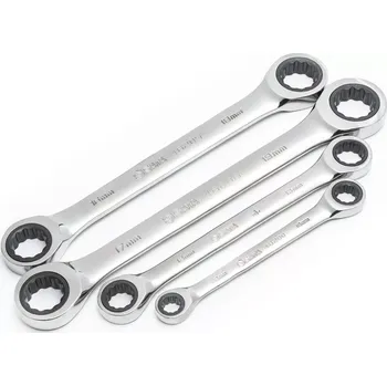 Klíč 4 ks. Sada metrických ráčnových klíčů s dvojitým r (SATAST46135U)