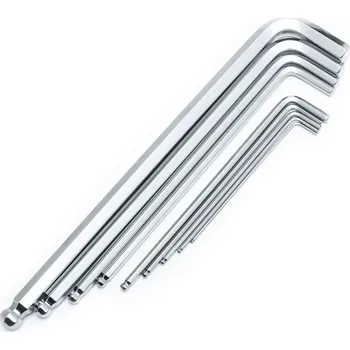 Ruční nářadí 9 ks. Sada metrických šestihranných klíčů s extra (SATAST09124SJ)