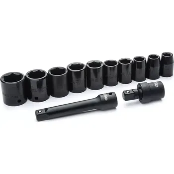 Gola sada 12 ks. Sada 6hranných nástrčných hlavic 1/2" s poh (SATAST09008SJ)